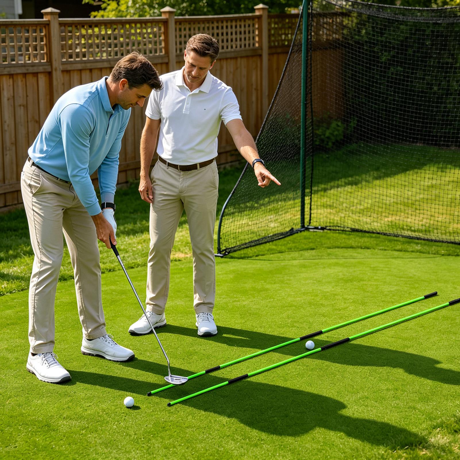 Golf Equipment For Beginners - Treinador de planejamento do swing de