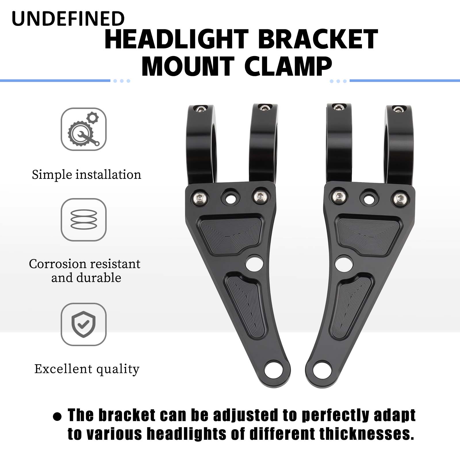 Universal Headlight Bracket Mo - Golf Zero avaliação e preço