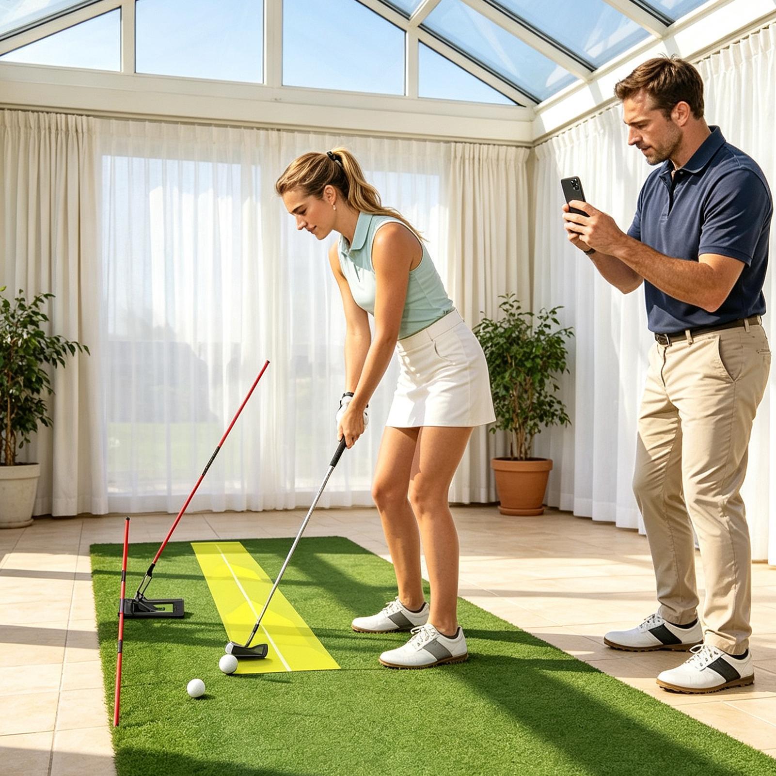 Treinador de Trajetória de Gol - Golf Equipment For Beginners avaliação e preço
