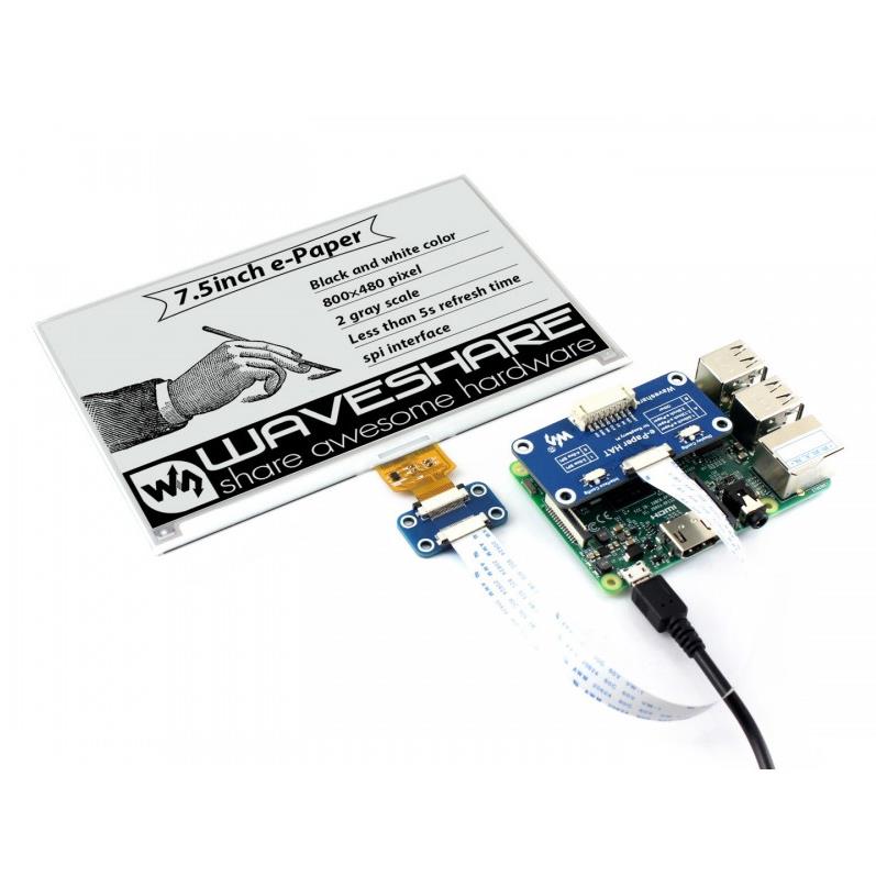 Display E-Ink Waveshare 800*48 - Golf Zero avaliação e preço