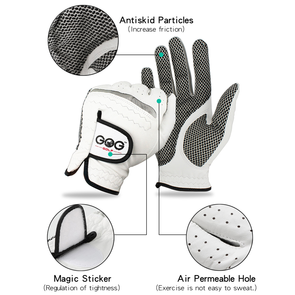 Luvas de golfe macias e respir - Golf Glove Cadet avaliação e preço