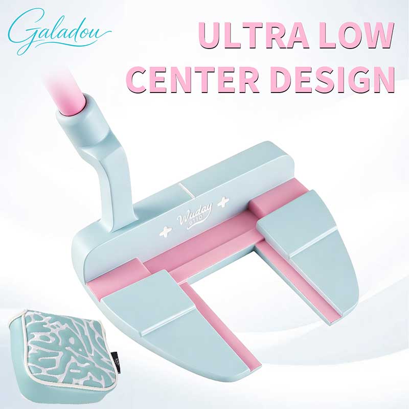 Putter de Golfe Azul e Rosa co - Golf Equipment For Beginners avaliação e preço